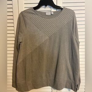 Kim Rogers Grey Lightweight Sweater